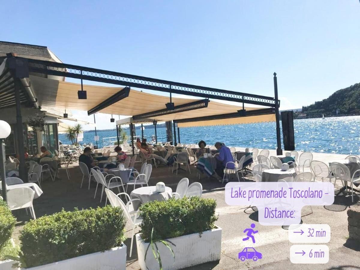 Panorama Lake View, Pool & Garden, 2 Bathrooms, Kingsize & Single-Beds, Fast Internet Toscolano Maderno Eksteriør billede