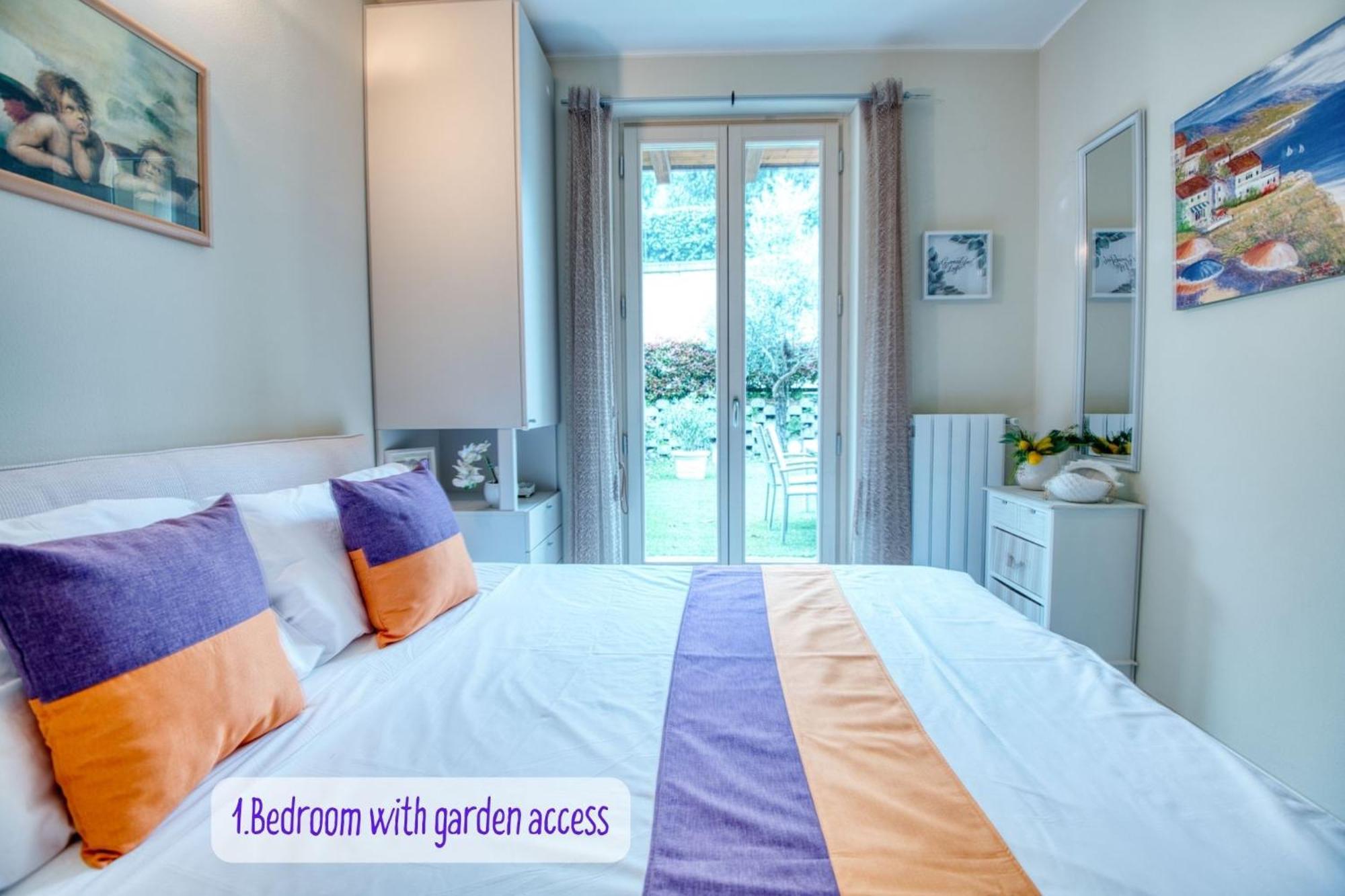 Panorama Lake View, Pool & Garden, 2 Bathrooms, Kingsize & Single-Beds, Fast Internet Toscolano Maderno Eksteriør billede