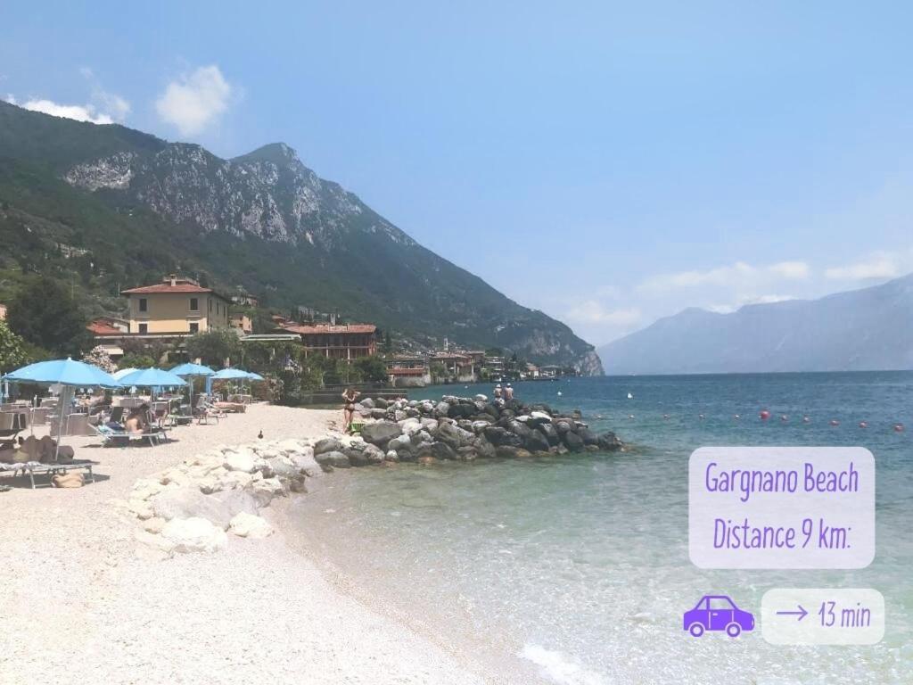 Panorama Lake View, Pool & Garden, 2 Bathrooms, Kingsize & Single-Beds, Fast Internet Toscolano Maderno Eksteriør billede