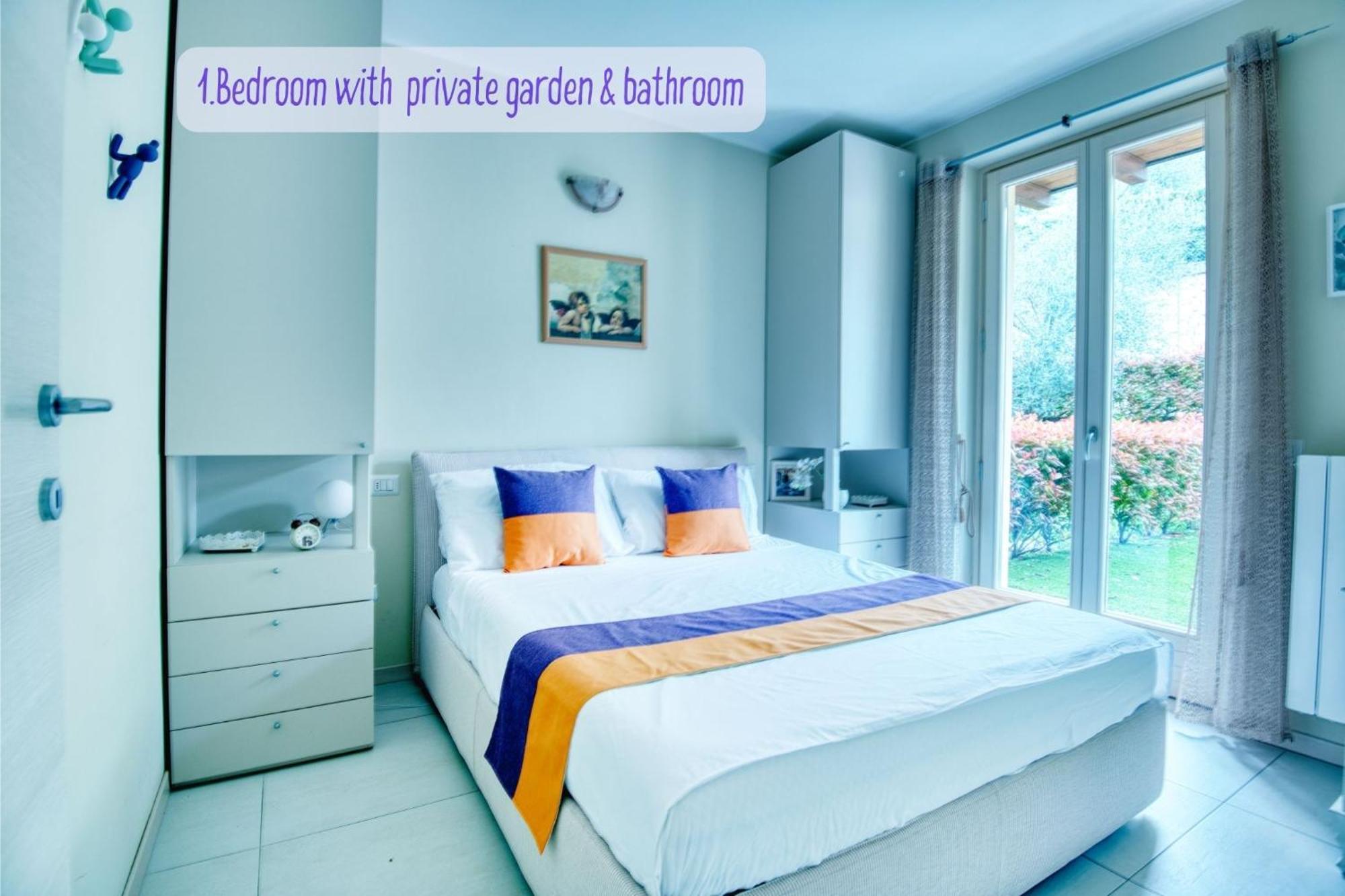 Panorama Lake View, Pool & Garden, 2 Bathrooms, Kingsize & Single-Beds, Fast Internet Toscolano Maderno Eksteriør billede